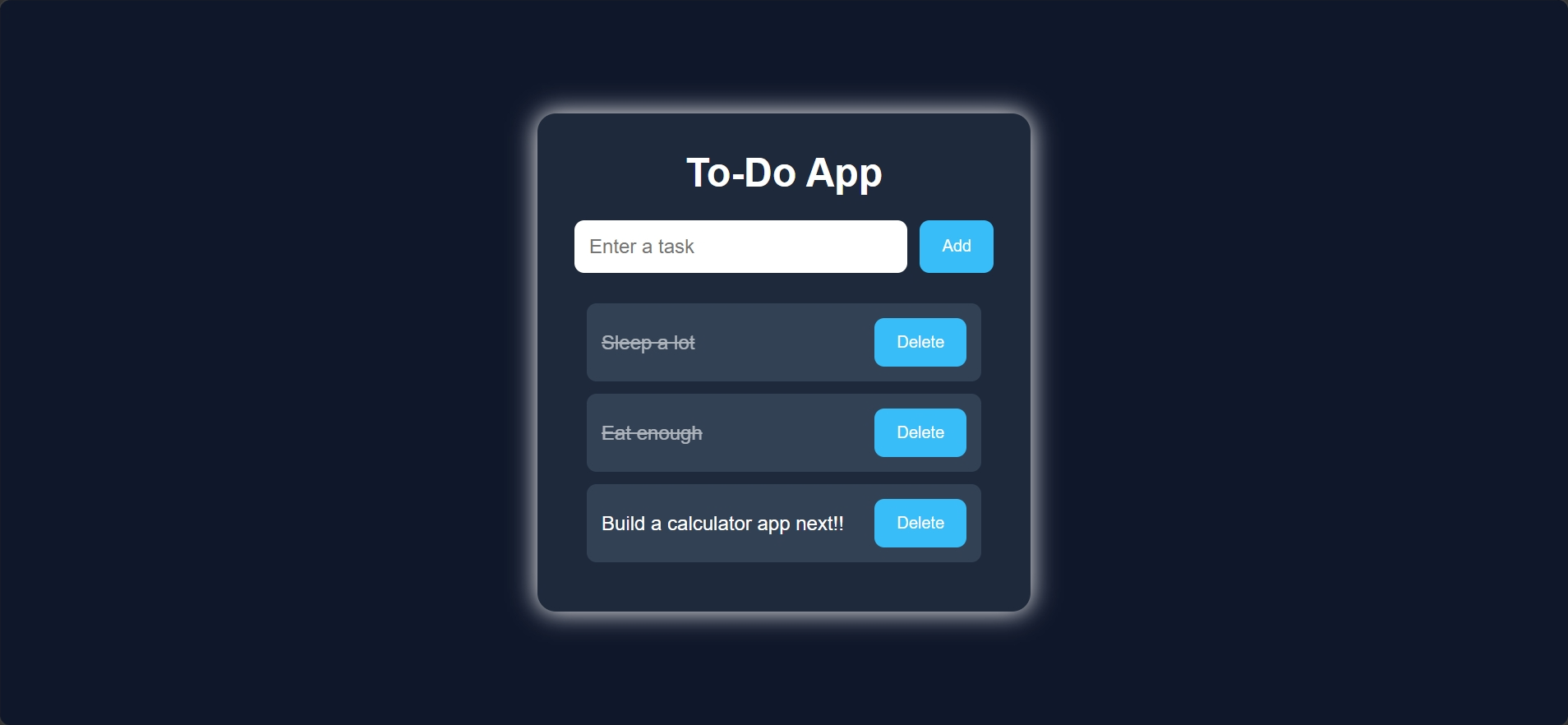 To-Do App